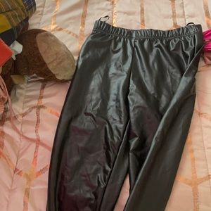 SHEIN Latex Pants
